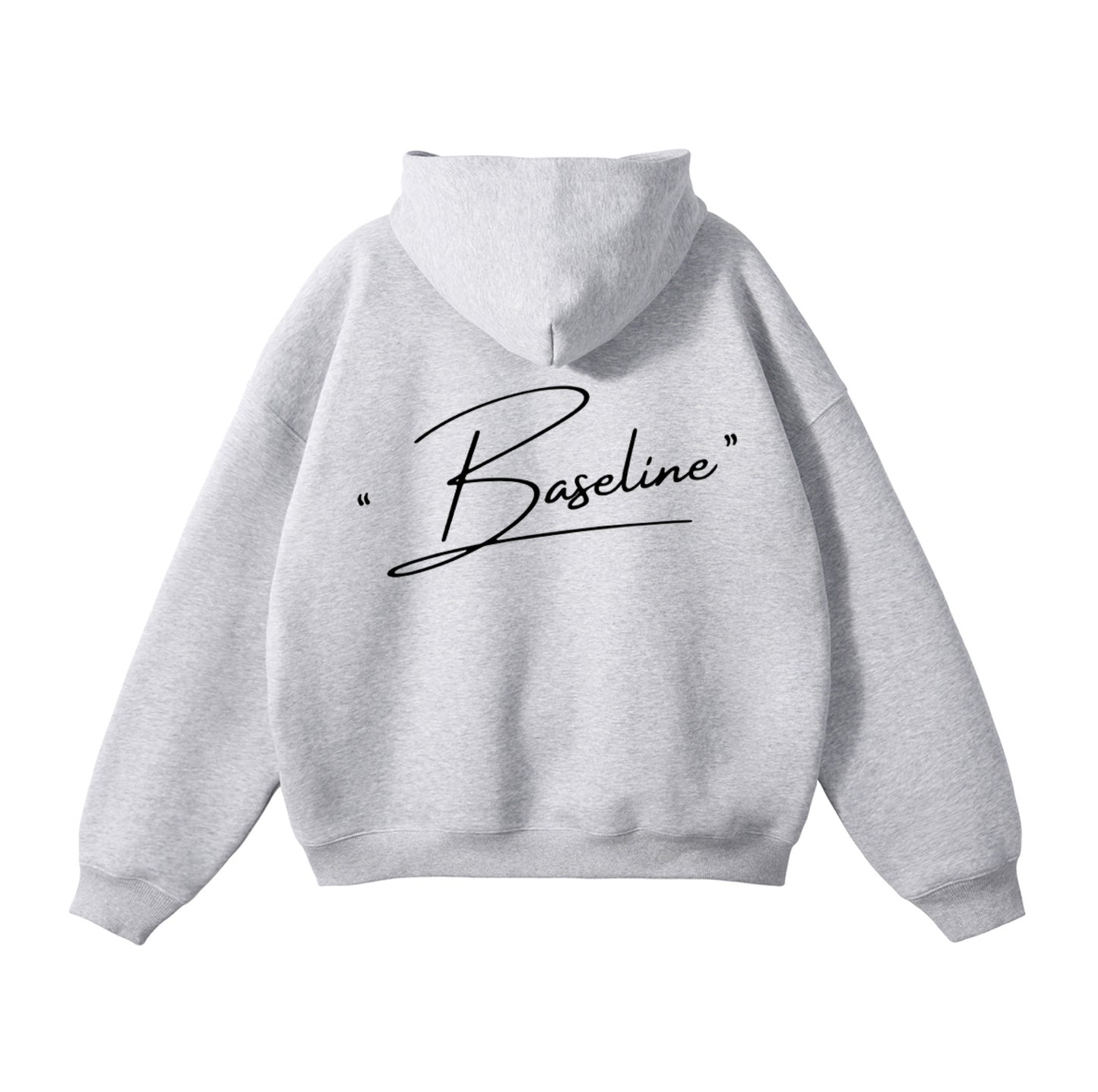 BASELINE GREY SIGNATURE HOODIE