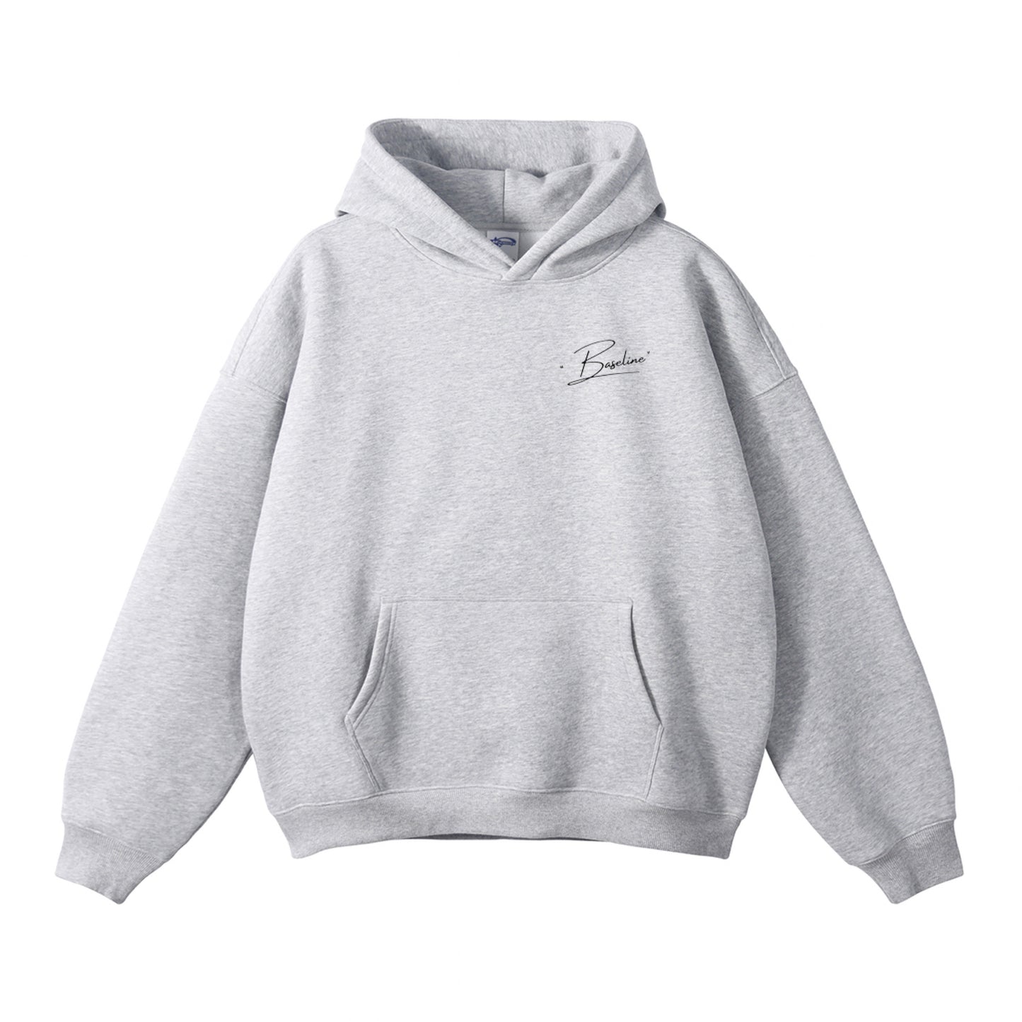 BASELINE GREY SIGNATURE HOODIE